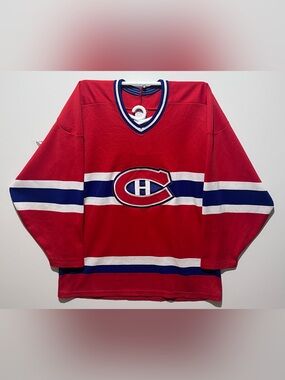 CCM Montreal Canadiens men’s  Hockey Jersey Sz large